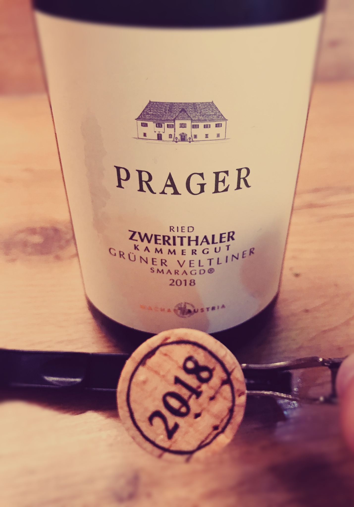 2018 Grüner Veltliner Zwerithaler Kammergut Weingut Prager